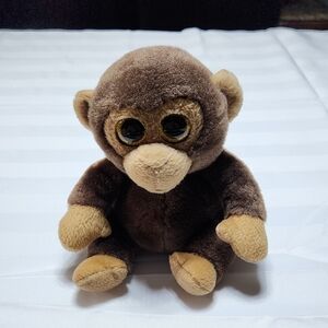 Ty Brown and Tan Plush Monkey (Bananas)
